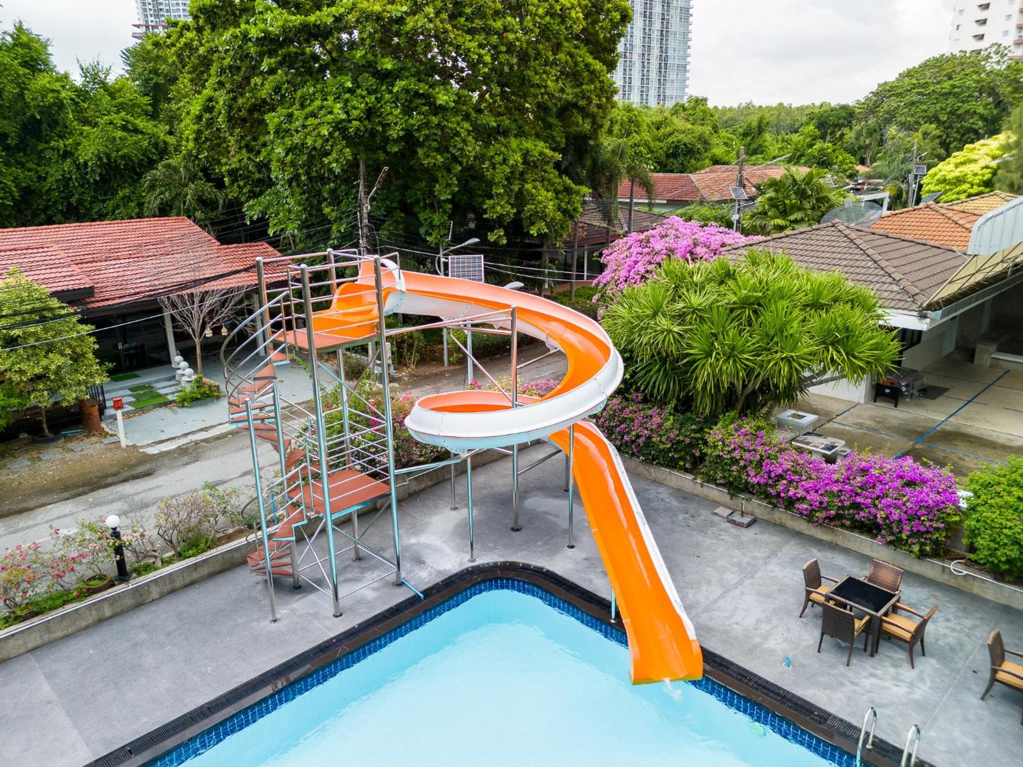 Villa Navin Beach Residence Джомтьен Экстерьер фото